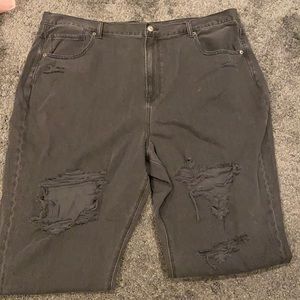 Distressed American Eagle Jeans Plus Size